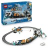 LEGO City 60470 Le Train Express des Explorateurs en Arctique - Jeu po