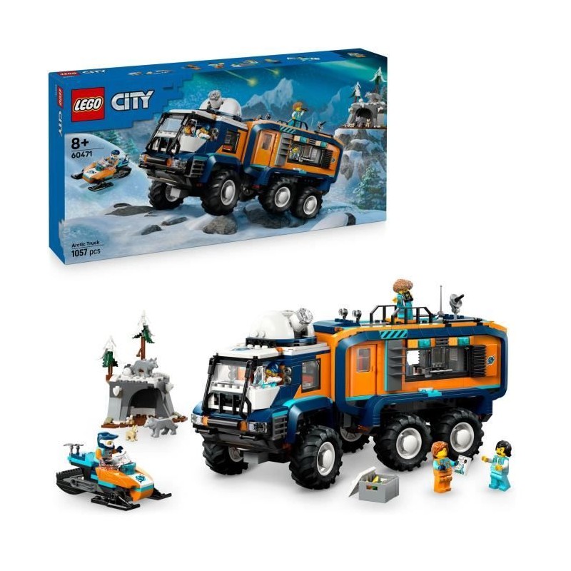 LEGO City 60471 Le Camion Scientifique des Explorateurs en Arctique - LEGO City 60471 Le Camion Scientifique des Explorateurs en Arctique -