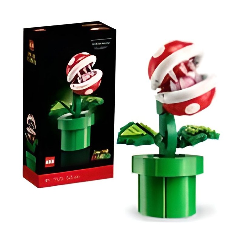 LEGO Super Mario 71426 Plante Piranha, Figurine Articulée avec Tube e LEGO Super Mario 71426 Plante Piranha, Figurine Articulée avec Tube e