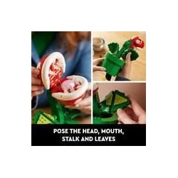 LEGO Super Mario 71426 Plante Piranha, Figurine Articulée avec Tube e