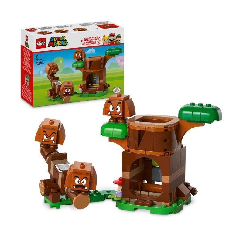 LEGO Super Mario 71433 Terrain de jeu des Goombas - Objet collector Ni LEGO Super Mario 71433 Terrain de jeu des Goombas - Objet collector Ni