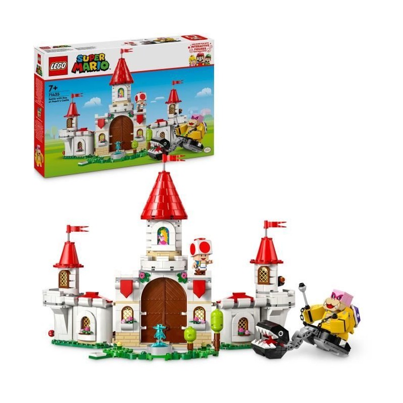 LEGO Super Mario 71435 Combat Contre Roy au Château de Peach - Set Pe LEGO Super Mario 71435 Combat Contre Roy au Château de Peach - Set Pe