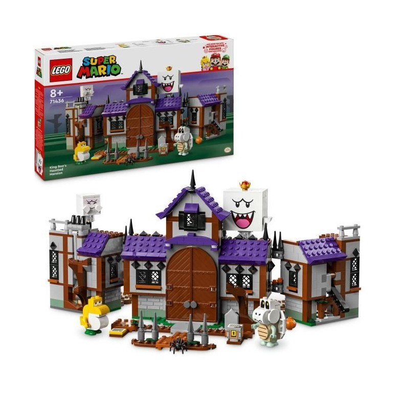LEGO Super Mario 71436 Manoir hanté du Roi Boo - Set Collector Ninten LEGO Super Mario 71436 Manoir hanté du Roi Boo - Set Collector Ninten