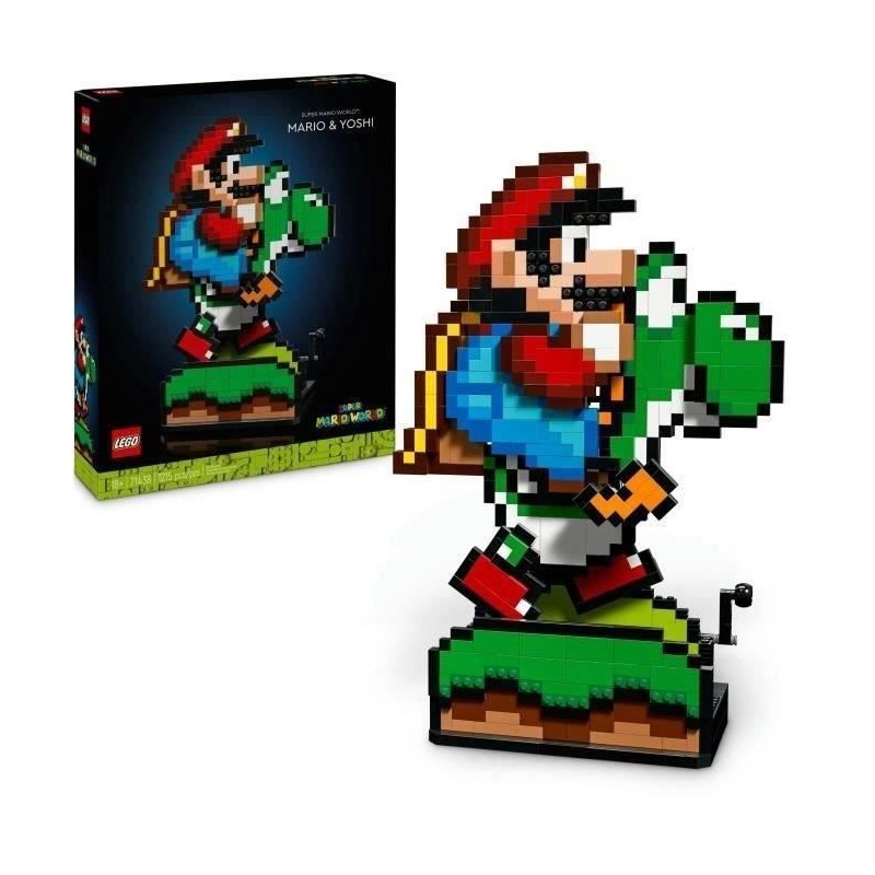 LEGO Super Mario 71438 Super Mario World™ Mario et Yoshi LEGO Super Mario 71438 Super Mario World™ Mario et Yoshi