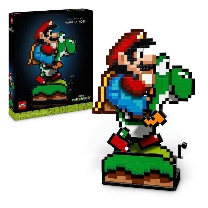 LEGO Super Mario 71438 Super Mario World™ Mario et Yoshi LEGO Super Mario 71438 Super Mario World™ Mario et Yoshi