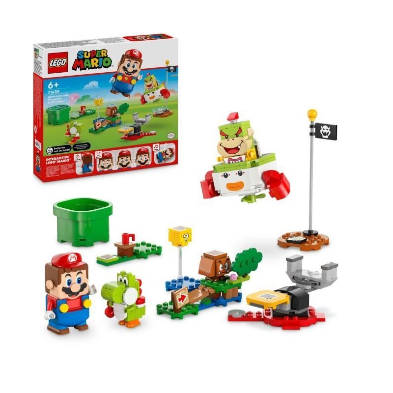 LEGO Super Mario 71439 Les Aventures de LEGO Mario Interactif - Set v LEGO Super Mario 71439 Les Aventures de LEGO Mario Interactif - Set v