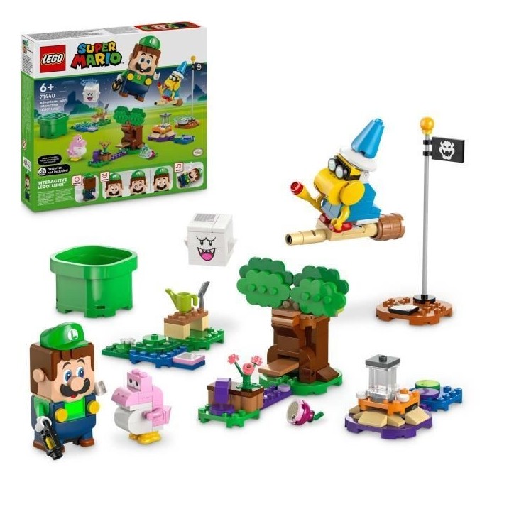 LEGO Super Mario 71440 Les Aventures de LEGO Luigi Interactif - Set - Cadeau Nintendo LEGO Super Mario 71440 Les Aventures de LEGO Luigi Interactif - Set - Cadeau Nintendo