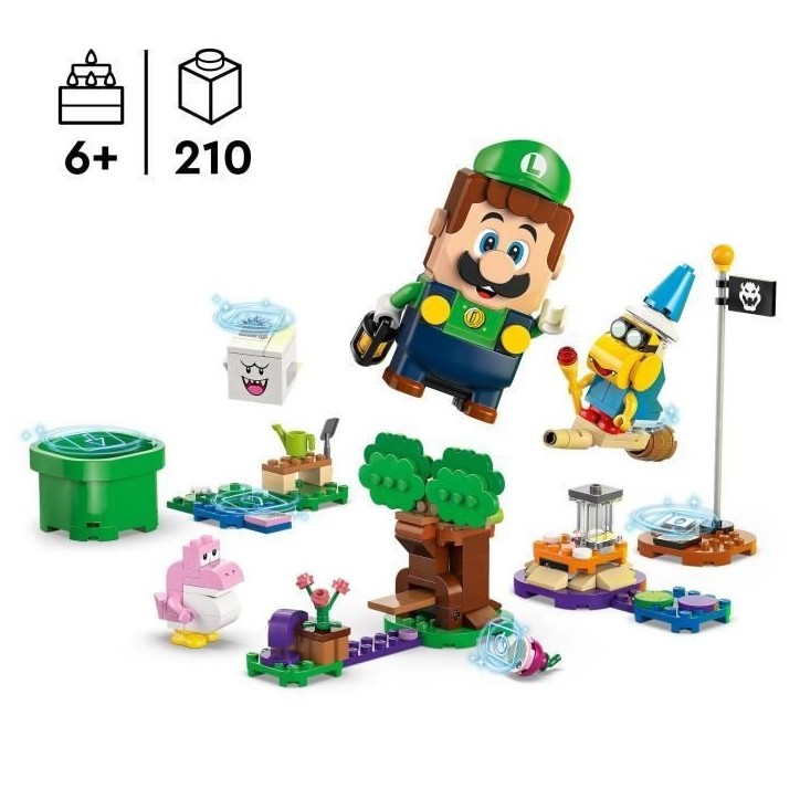 LEGO Super Mario 71440 Les Aventures de LEGO Luigi Interactif - Set - Cadeau Nintendo LEGO Super Mario 71440 Les Aventures de LEGO Luigi Interactif - Set - Cadeau Nintendo
