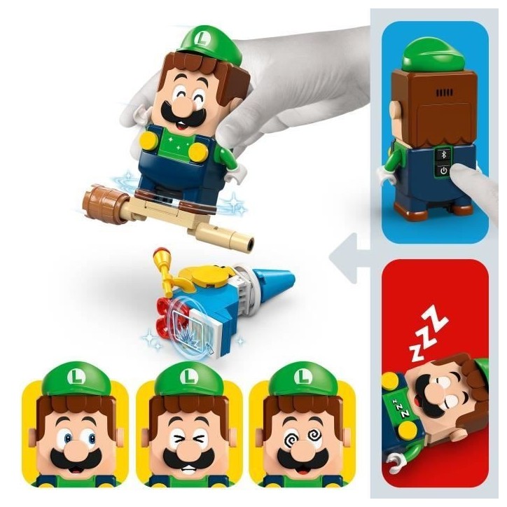 LEGO Super Mario 71440 Les Aventures de LEGO Luigi Interactif - Set - Cadeau Nintendo LEGO Super Mario 71440 Les Aventures de LEGO Luigi Interactif - Set - Cadeau Nintendo