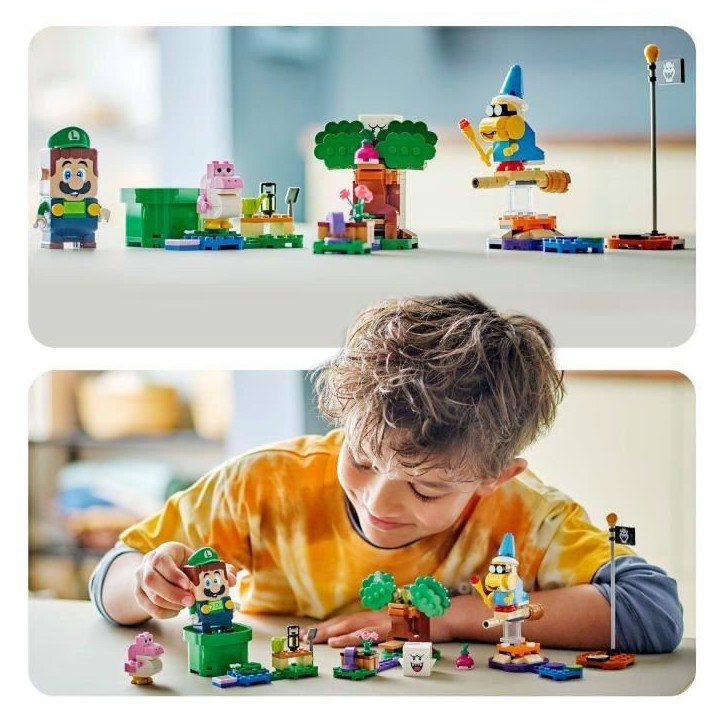 LEGO Super Mario 71440 Les Aventures de LEGO Luigi Interactif - Set - Cadeau Nintendo LEGO Super Mario 71440 Les Aventures de LEGO Luigi Interactif - Set - Cadeau Nintendo