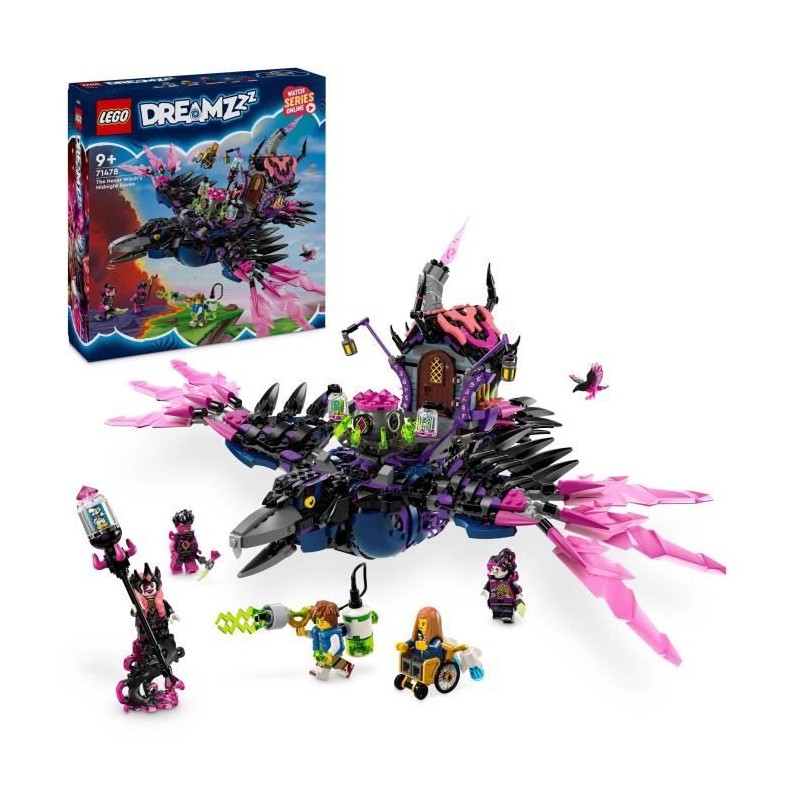 LEGO DREAMZzz 71478 Le Corbeau de Minuit de la Sorciere des Cauchemars LEGO DREAMZzz 71478 Le Corbeau de Minuit de la Sorciere des Cauchemars