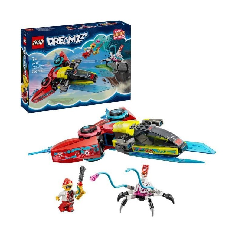 LEGO DREAMZzz 71489 L'avion-manette de jeu de Cooper - Jouet de constr LEGO DREAMZzz 71489 L'avion-manette de jeu de Cooper - Jouet de constr