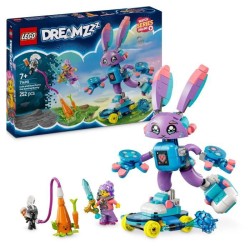 LEGO DREAMZzz 71490 Izzie et Bunchurro le lapin Gamer - Jouet de const