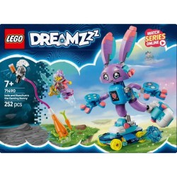 LEGO DREAMZzz 71490 Izzie et Bunchurro le lapin Gamer - Jouet de const