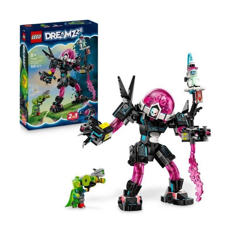LEGO Dreamzzz 71495 Mateo Contre Le Robot Cyber Cerveau - Jeu De Const LEGO Dreamzzz 71495 Mateo Contre Le Robot Cyber Cerveau - Jeu De Const