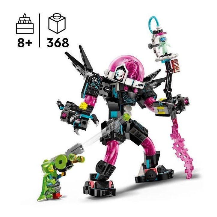LEGO Dreamzzz 71495 Mateo Contre Le Robot Cyber Cerveau - Jeu De Construction Garçon 8 Ans LEGO Dreamzzz 71495 Mateo Contre Le Robot Cyber Cerveau - Jeu De Construction Garçon 8 Ans