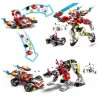 LEGO DREAMZzz 71497 Robot-tigre de Cooper et bolide de Zero - Jouet de