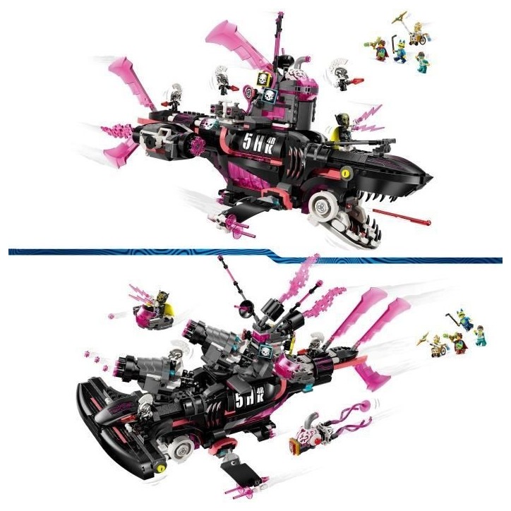 LEGO Dreamzzz 71500 Le Sous-Marin Requin Des Cauchemars - Jeu Créatif Pour Garçon 9 Ans LEGO Dreamzzz 71500 Le Sous-Marin Requin Des Cauchemars - Jeu Créatif Pour Garçon 9 Ans