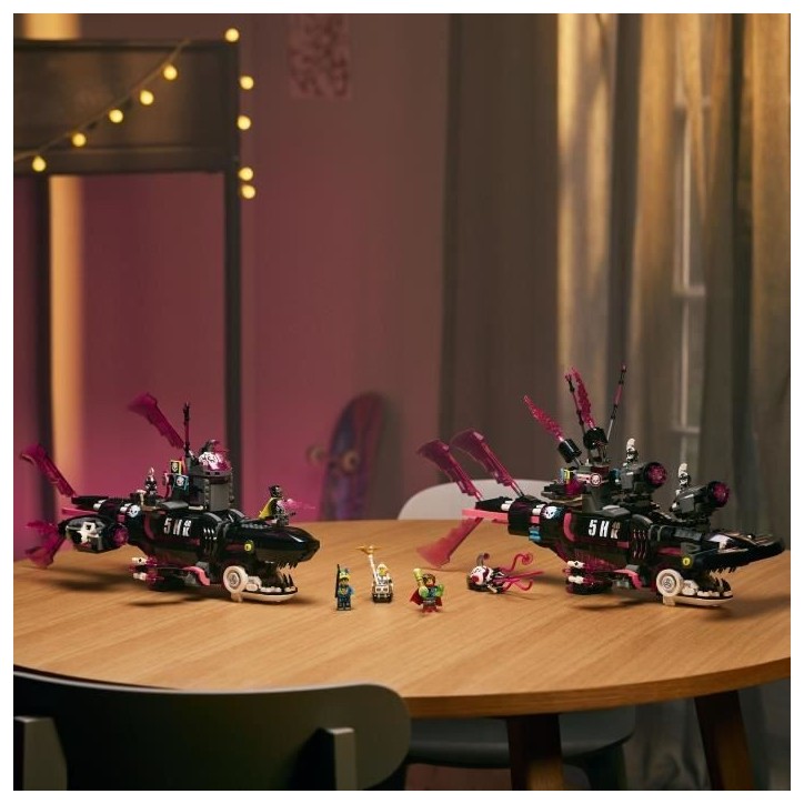 LEGO Dreamzzz 71500 Le Sous-Marin Requin Des Cauchemars - Jeu Créatif Pour Garçon 9 Ans LEGO Dreamzzz 71500 Le Sous-Marin Requin Des Cauchemars - Jeu Créatif Pour Garçon 9 Ans