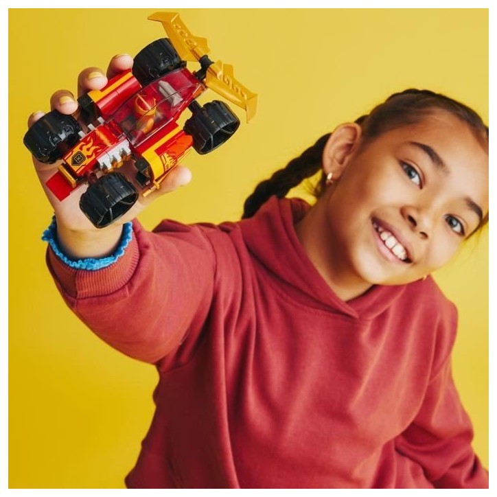 LEGO NINJAGO 71780 La Voiture de Course Ninja de Kai – Évolution, Jouet Voiture, 2-en-1 LEGO NINJAGO 71780 La Voiture de Course Ninja de Kai – Évolution, Jouet Voiture, 2-en-1