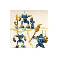 LEGO 71805 NINJAGO Pack de Combat : le Robot de Jay, Jouet de Ninja po