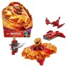 LEGO NINJAGO 71823 La toupie Spinjitzu du dragon de Kai - Jeu de const