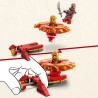 LEGO NINJAGO 71823 La toupie Spinjitzu du dragon de Kai - Jeu de const