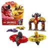 LEGO NINJAGO 71826 Pack de combat Spinjitzu du dragon - Jeu de constru