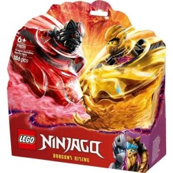 LEGO NINJAGO 71826 Pack de combat Spinjitzu du dragon - Jeu de constru