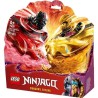LEGO NINJAGO 71826 Pack de combat Spinjitzu du dragon - Jeu de constru