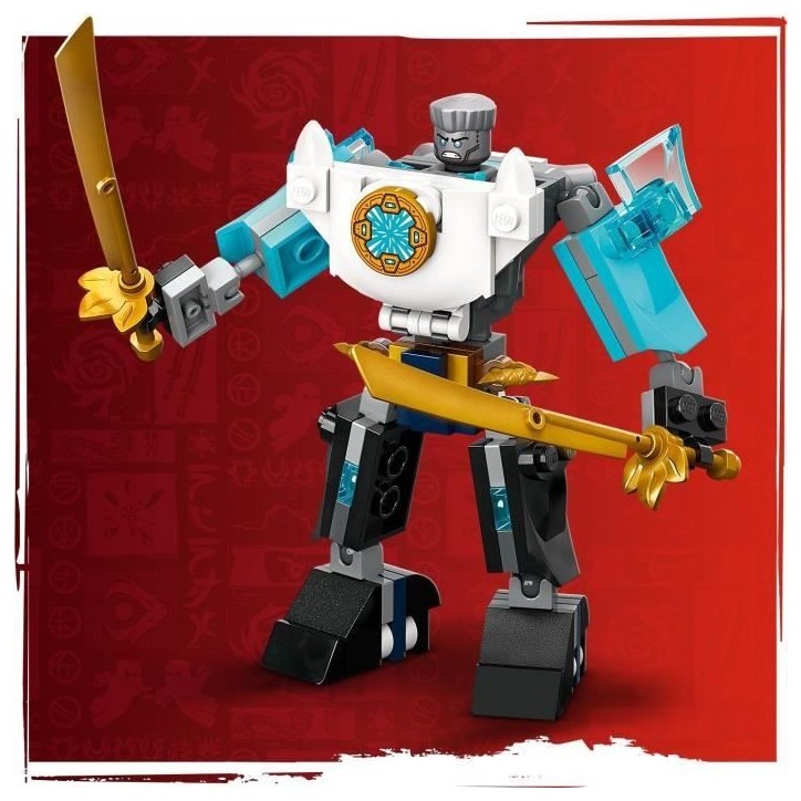 LEGO NINJAGO 71827 La super armure robot de Zane - Jeu de rôle Ninja pour garçon des 6 ans LEGO NINJAGO 71827 La super armure robot de Zane - Jeu de rôle Ninja pour garçon des 6 ans