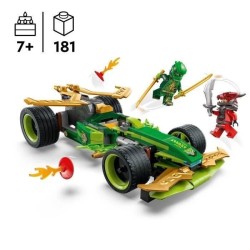 LEGO NINJAGO 71828 La voiture de course a rétrofriction de Lloyd - Jo