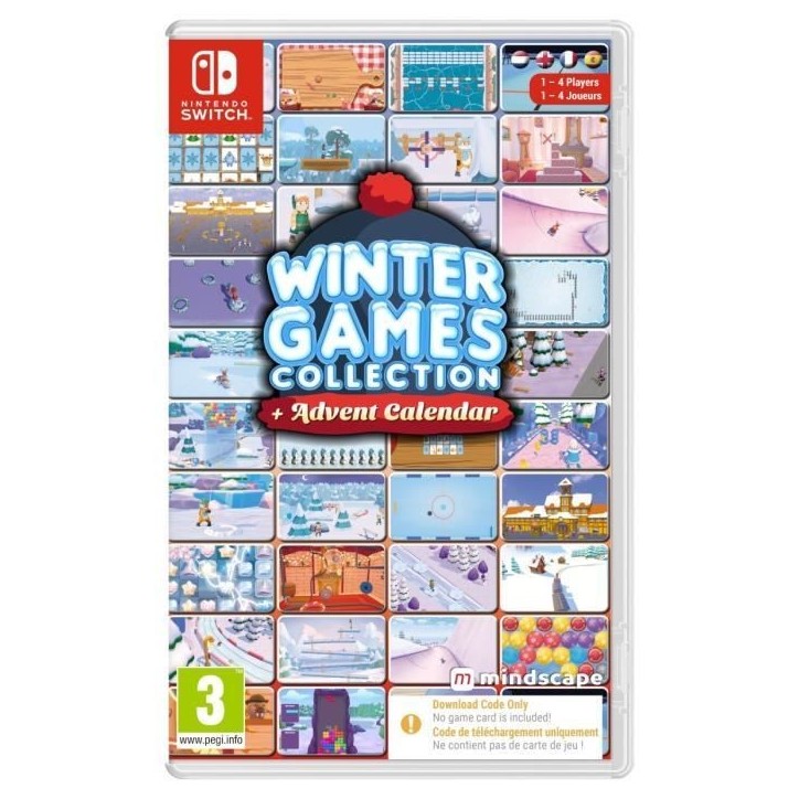 Winter Games Collection + Calendrier de l'Avent - Jeu Nintendo Switch - Code in a Box Winter Games Collection + Calendrier de l'Avent - Jeu Nintendo Switch - Code in a Box