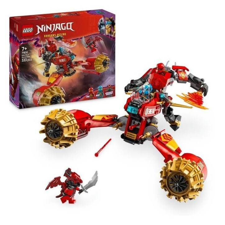 LEGO NINJAGO 71830 La moto tempete du robot de Kai - Jouet de construction pour garçon LEGO NINJAGO 71830 La moto tempete du robot de Kai - Jouet de construction pour garçon