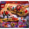 LEGO NINJAGO 71830 La moto tempete du robot de Kai - Jouet de construc