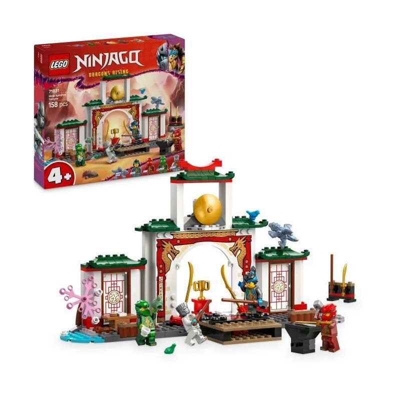 LEGO NINJAGO 71831 Le temple de Spinjitzu des Ninjas - Jouet dragon po