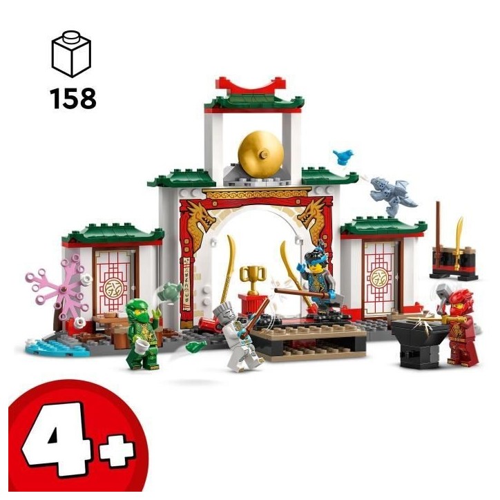 LEGO NINJAGO 71831 Le temple de Spinjitzu des Ninjas - Jouet dragon pour enfants des 4 ans LEGO NINJAGO 71831 Le temple de Spinjitzu des Ninjas - Jouet dragon pour enfants des 4 ans