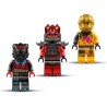 LEGO NINJAGO 71833 Le super avion tempete de Ras et Arin - Jeu de cons