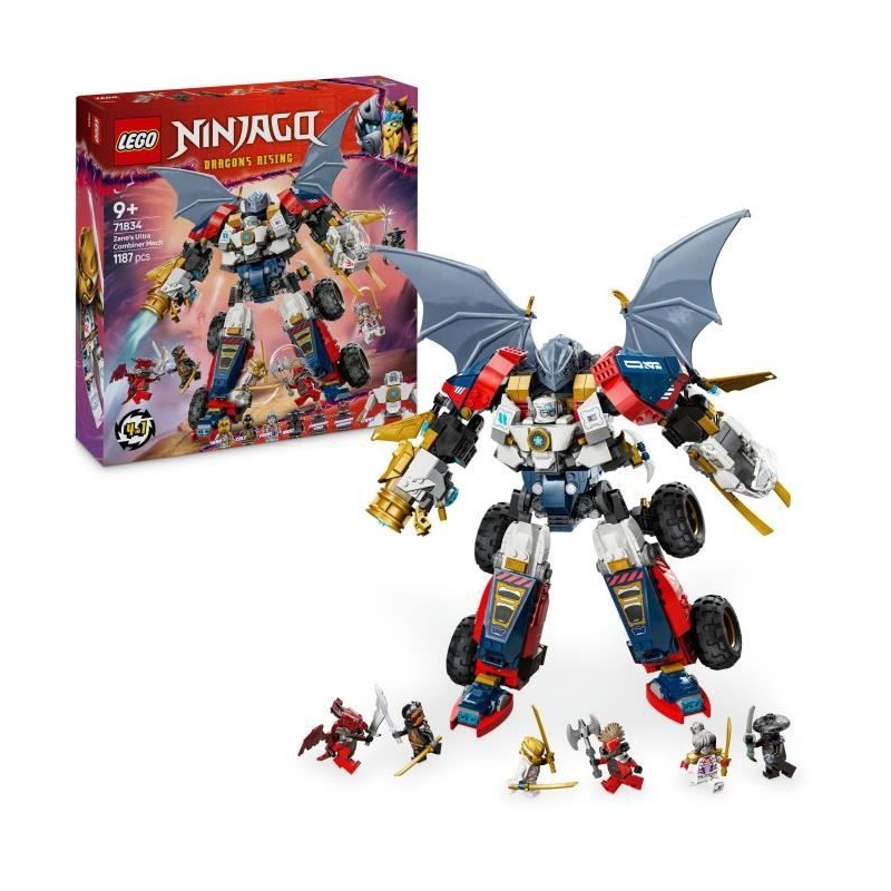 LEGO NINJAGO 71834 Le robot ultra combo de Zane - Jeu de construction LEGO NINJAGO 71834 Le robot ultra combo de Zane - Jeu de construction