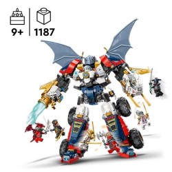 LEGO NINJAGO 71834 Le robot ultra combo de Zane - Jeu de construction