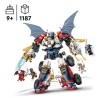 LEGO NINJAGO 71834 Le robot ultra combo de Zane - Jeu de construction