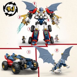 LEGO NINJAGO 71834 Le robot ultra combo de Zane - Jeu de construction