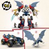 LEGO NINJAGO 71834 Le robot ultra combo de Zane - Jeu de construction