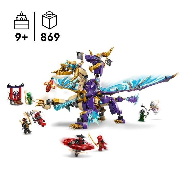 LEGO NINJAGO 71836 Arc : le dragon de la concentration, Jeu pour garçon ou fille des 9 ans LEGO NINJAGO 71836 Arc : le dragon de la concentration, Jeu pour garçon ou fille des 9 ans