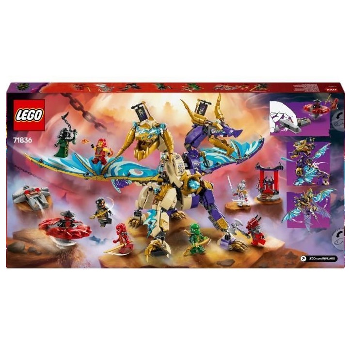 LEGO NINJAGO 71836 Arc : le dragon de la concentration, Jeu pour garçon ou fille des 9 ans LEGO NINJAGO 71836 Arc : le dragon de la concentration, Jeu pour garçon ou fille des 9 ans