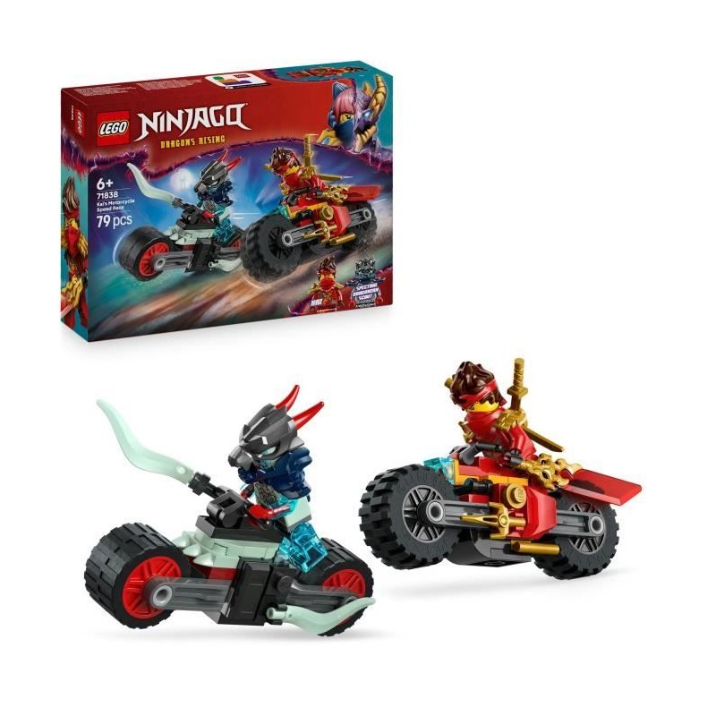LEGO NINJAGO 71838 Kai Et La Course De Motos - Jeu De Construction Pou LEGO NINJAGO 71838 Kai Et La Course De Motos - Jeu De Construction Pou