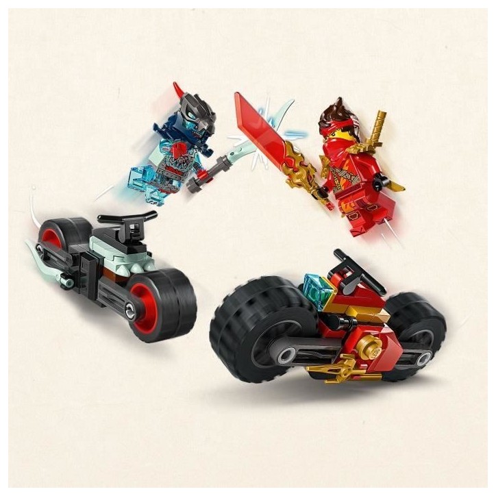 LEGO NINJAGO 71838 Kai Et La Course De Motos - Jeu De Construction Pour Garçon Des 6 Ans LEGO NINJAGO 71838 Kai Et La Course De Motos - Jeu De Construction Pour Garçon Des 6 Ans