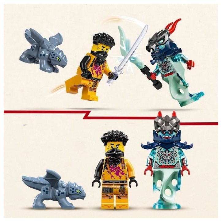 LEGO NINJAGO 71839 Le Robot De Spinjitzu d'Arin - Jeu De Construction Pour Garçon 7 Ans LEGO NINJAGO 71839 Le Robot De Spinjitzu d'Arin - Jeu De Construction Pour Garçon 7 Ans