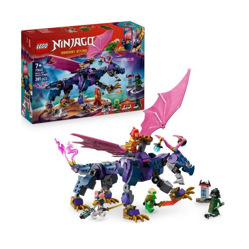 LEGO NINJAGO 71842 Rontu Le Maître Dragon - Jeu De Construction Pour LEGO NINJAGO 71842 Rontu Le Maître Dragon - Jeu De Construction Pour