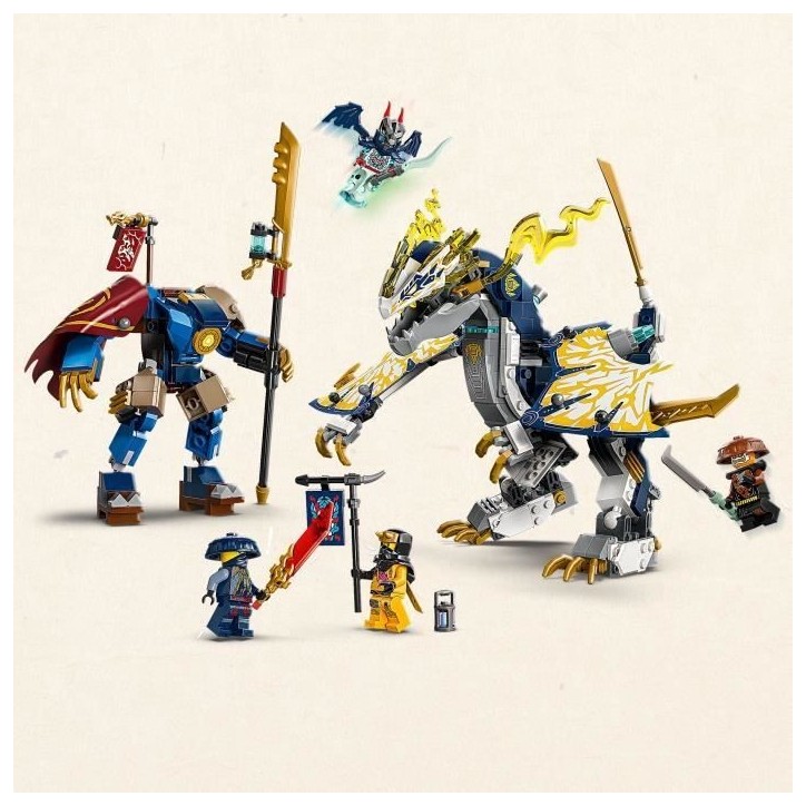 LEGO NINJAGO 71843 Le Robot Dragonnier De Rogue - Jeu De Construction Pour Garçon 8 Ans LEGO NINJAGO 71843 Le Robot Dragonnier De Rogue - Jeu De Construction Pour Garçon 8 Ans
